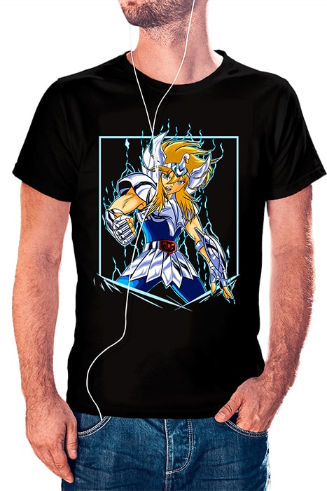 Hyoga de Cisne con marco recto y efecto de poder