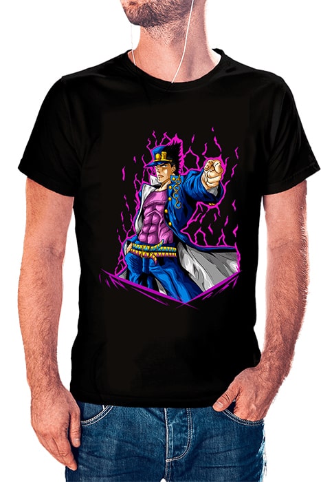 Jotaro Kujo con efecto