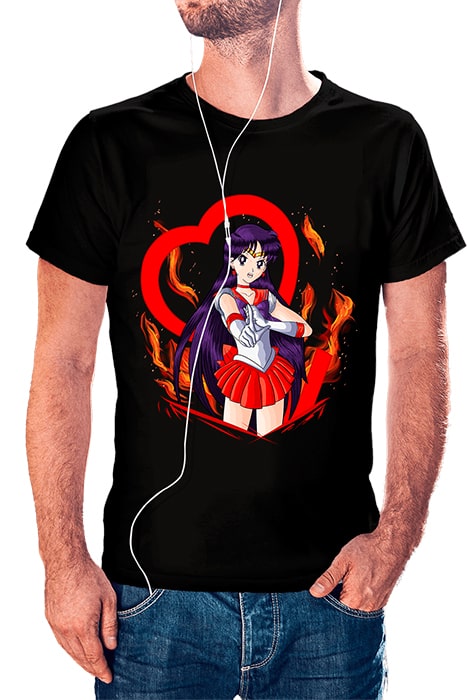 Sailor Mars con símbolo