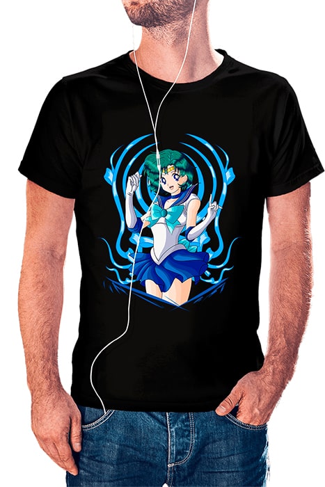 Sailor Mercury con cinta