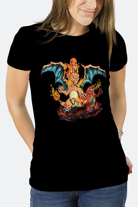 Iniciales de Kanto - Charmander, Charmeleon Y Charizard